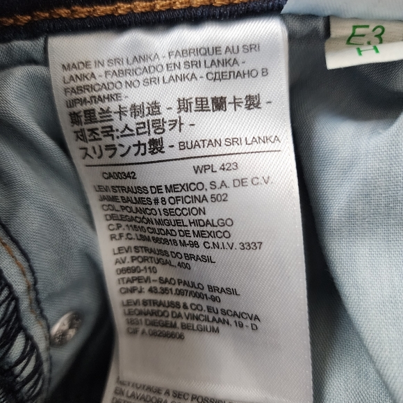 Levi's Classic Boot Cut size 14 women's denim jeans dark wash - Picture 16 of 16